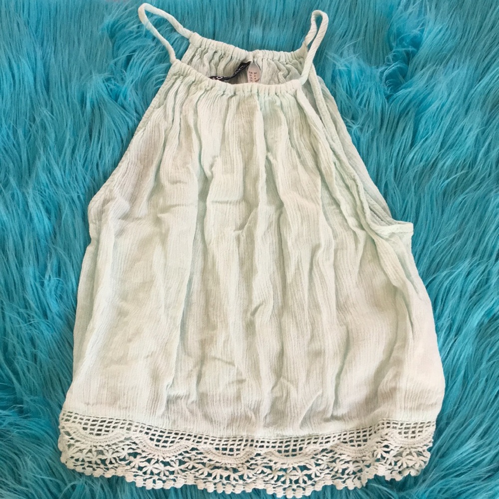 🦄H&M baby blue tank